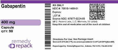 Gabapentin 400mg 70518 1469 01